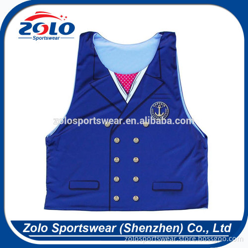 Top Quality Pro Sublilmated Custom-Made Lacrosse Pinnies